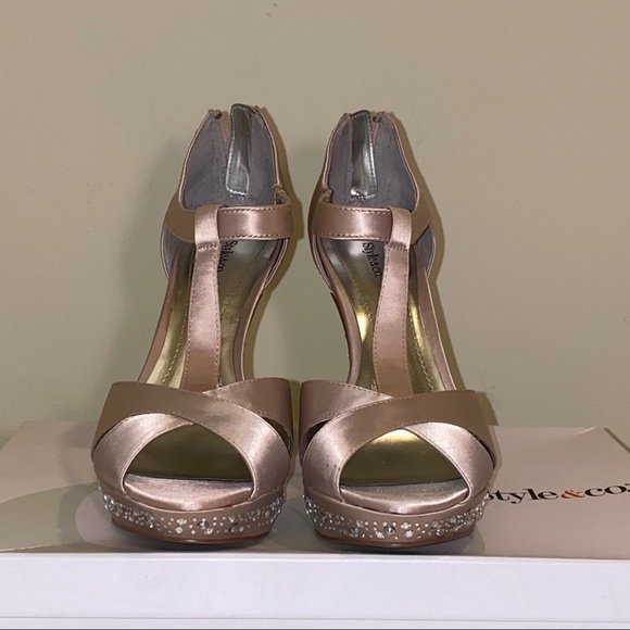 Style & Co Rhinestone Heels - Picture 4 of 6